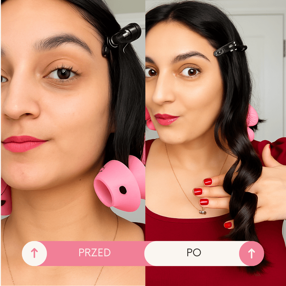 Zakręcone grzybki - bezgrzewna lokówka