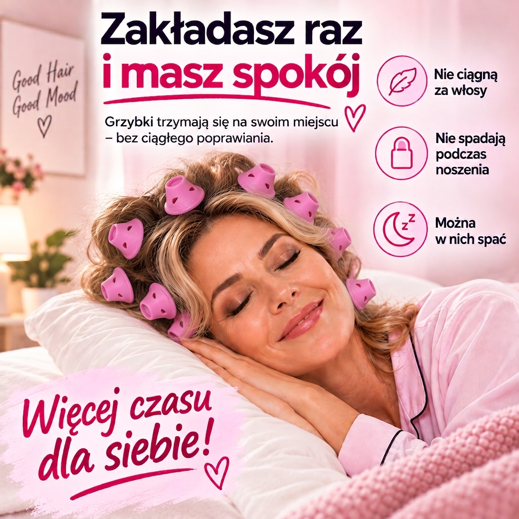 Miękkie wałeczki Zakręcone Grzybki